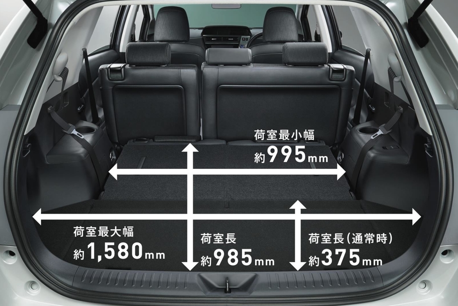 プリウスa 室内 ユナイテッドトヨタ熊本