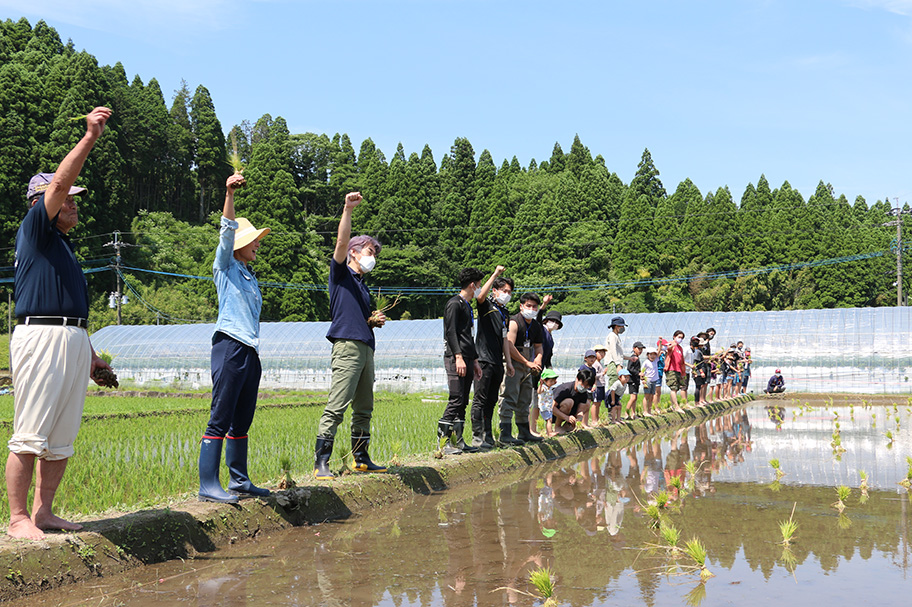 お田植え祭スタート